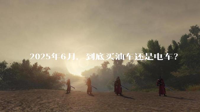 2025年6月，到底买油车还是电车？