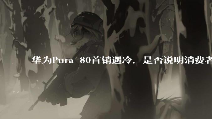 华为Pura 80首销遇冷，是否说明消费者已经开始对麒麟芯片性能有所觉醒？